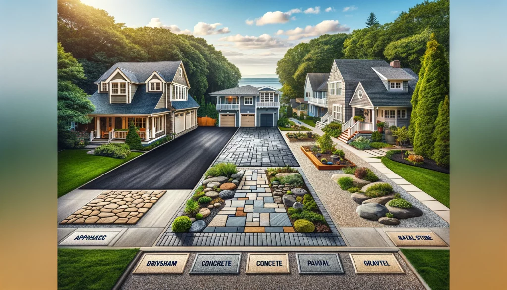different types of paving materials in long island