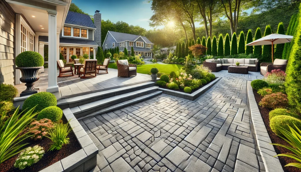 concrete pavers long island