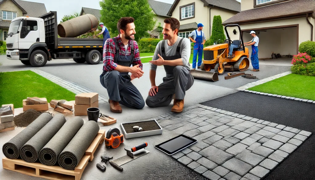 professional paving and masonry company in long island